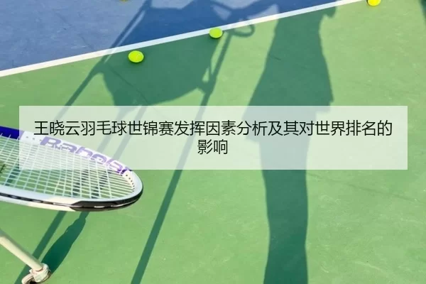 王晓云羽毛球世锦赛发挥因素分析及其对世界排名的影响